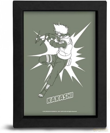 NARUTO SHIPPUDEN - Frame Kraft 15x20 cm - POP Color - Kakashi