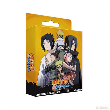 NARUTO SHIPPUDEN - Happy Families card game NARUTO SHIPPUDEN(FR only)