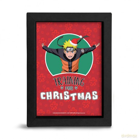 NARUTO SHIPPUDEN - Kraft Frame - TRAINING FOR CHRISTMAS