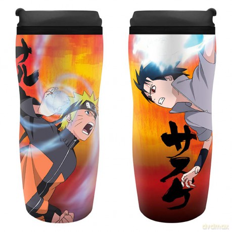 NARUTO SHIPPUDEN - Travel Kubek Naruto Vs Sasuke