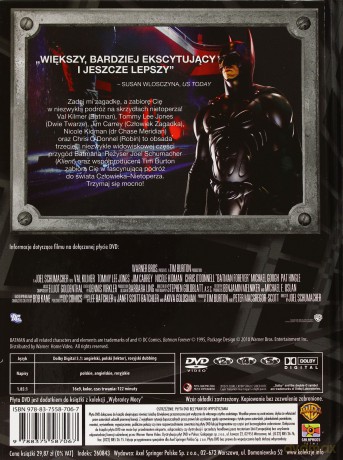 Batman Forever (Wybrańcy Mocy) (booklet) [DVD]