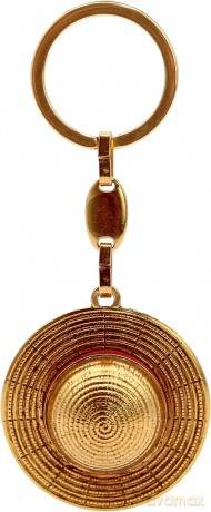 ONE PIECE - Keychain 3D Strawhat MADE IN FRANCE X2