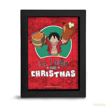 ONE PIECE - Magnes Kraft Frame - ALL I WANT FOR CHRISTMAS