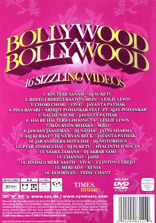 bollywood bollywood - 16 sizzling videos [dvd]