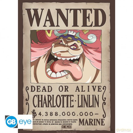 ONE PIECE - plakat Wanted Big Mom (52x38)