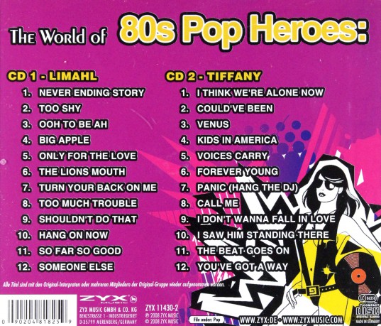 80's Pop Heroes [2CD]