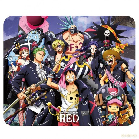 ONE PIECE: RED - Elastyczna podkładka pod myszkę - Ready for battle