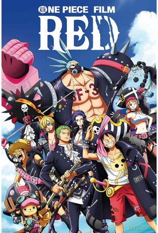 ONE PIECE: RED - plakat Full Crew (91.5x61)
