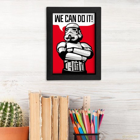 ORIGINAL STORMTROOPER - Kraft Frame - WE CAN DO IT