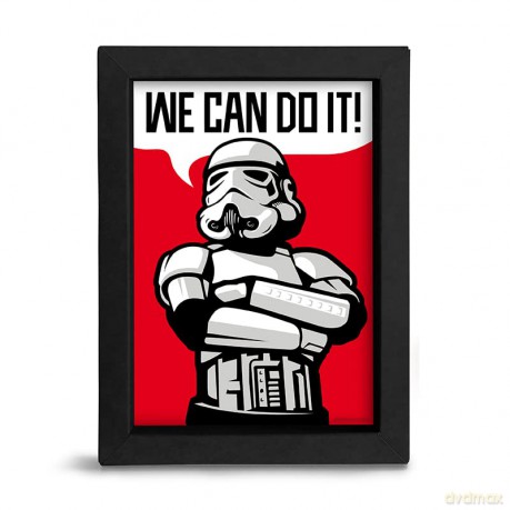 ORIGINAL STORMTROOPER - Kraft Frame - WE CAN DO IT