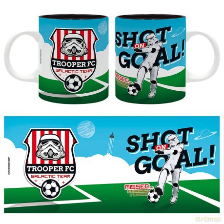 ORIGINAL STORMTROOPER - Kubek 320 ml - FOOTBALL - SHOT THE GOAL