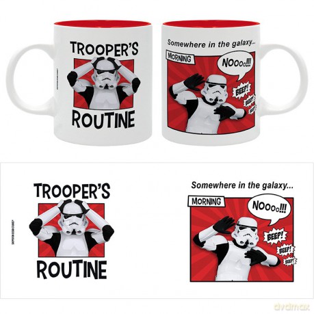 Original Stormtroopers - Kubek 320 ml - TROOPERS ROUTINE - MORNING