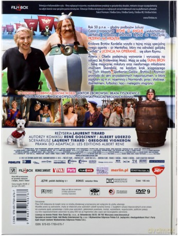 Asterix i Obelix: W służbie Jej Królewskiej Mości (booklet) [DVD]