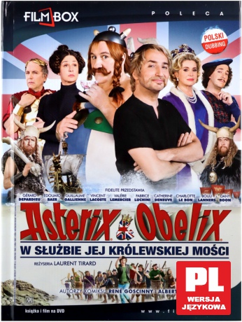 Asterix i Obelix: W służbie Jej Królewskiej Mości (booklet) [DVD]