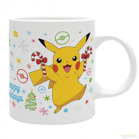 POKEMON - Kubek - 320 ml - Pikachu Christmas box