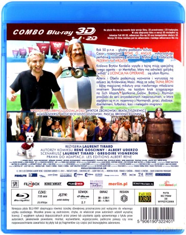 Asterix i Obelix: W służbie Jej Królewskiej Mości 3D [Blu-Ray 3D]