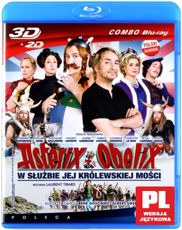 Asterix i Obelix: W służbie Jej Królewskiej Mości 3D [Blu-Ray 3D]