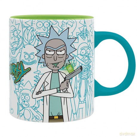 RICK AND MORTY - Kubek - 320 ml - All Ricks and Mortys - box