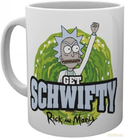 RICK AND MORTY - Kubek - 320 ml - Get Schwifty box