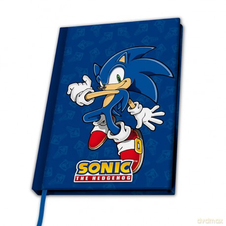 SONIC - A5 Notebook Sonic The Hedgehog