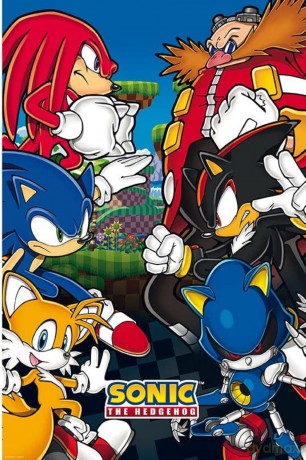 SONIC - plakat Group (91.5x61)