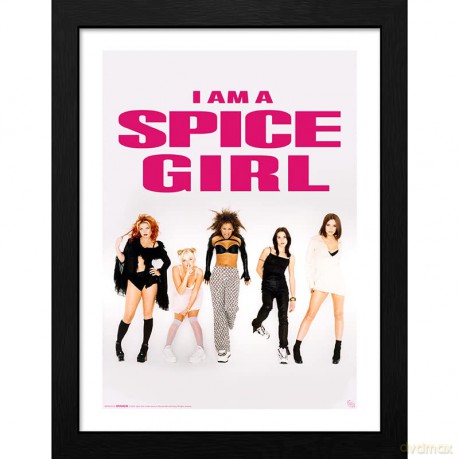 SPICE GIRLS - Framed print Pink Sofa (30x40)