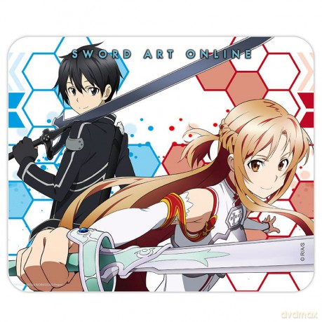 SWORD ART ONLINE - Elastyczna podkładka pod myszkę - Kirito and Asuna