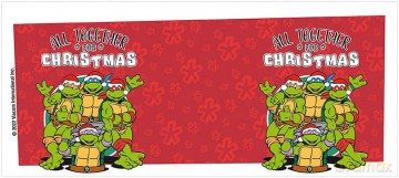Teenage Mutant Ninja Turtles - Kubek 320 ml - ALL TOGETHER FOR CHRISTMAS