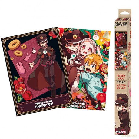 TOILET-BOUND HANAKO-KUN - Set 2 Chibi Posters - Series 1 (52x38)