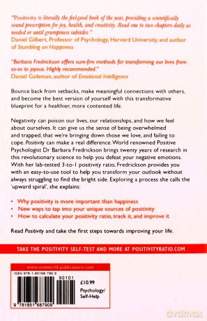 Positivity: Groundbreaking Research To Release Your Inner Optimist And Thrive - Barbara Fredrickson [KSIĄŻKA]