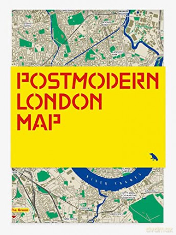 Postmodern London Map: Guide to postmodernist architecture in London - Owen Hopkins [KSIĄŻKA]