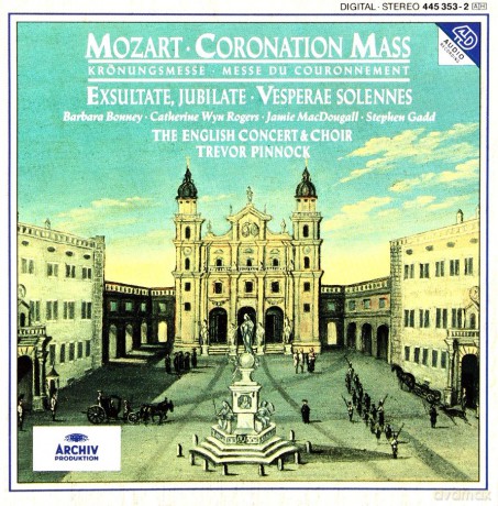 Bonney Ec Pinnock +: Mozart:Coron Mass + Exsutate + [CD]