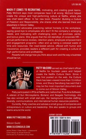 Powerful: Building a Culture of Freedom and Responsibility - Patty McCord [KSIĄŻKA]