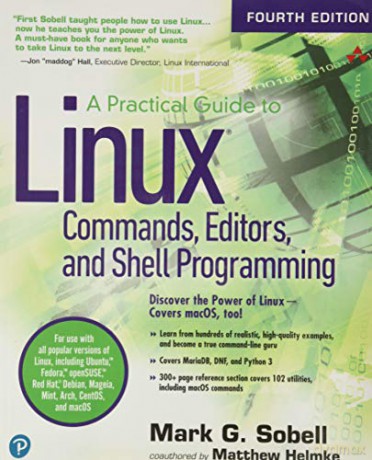 Practical Guide to Linux Commands, Editors, and Shell Programming, A - Mark Sobell [KSIĄŻKA]