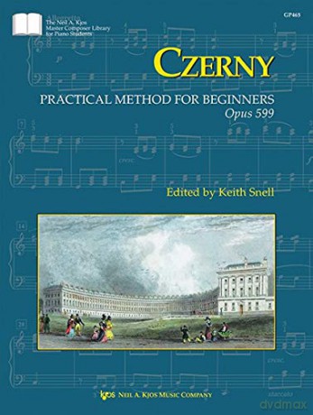 Practical Method for Beginners Op.599 (Piano Solo) - Carl Czerny [KSIĄŻKA]