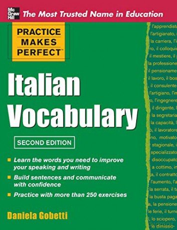Practice Makes Perfect Italian Vocabulary (Practice Makes Perfect Series) - Daniela Gobetti [KSIĄŻKA]