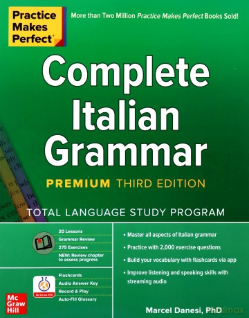 Practice Makes Perfect: Complete Italian Grammar, Premium Third Edition (NTC FOREIGN LANGUAGE) - Marcel Danesi [KSIĄŻKA]