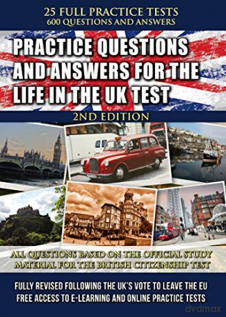 Practice Questions and Answers for the Life in the UK Test - Andrew Thompson [KSIĄŻKA]