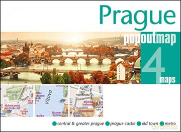 Prague PopOut Map (PopOut Maps) - PopOut Maps [KSIĄŻKA]