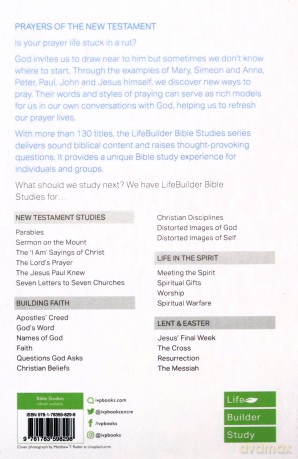 Prayers of the New Testament (Lifebuilder Study Guides) (Lifebuilder Bible Study Guides) (Lifebuilder Bible Study Guides, 164) - Lynne Baab [KSIĄŻKA]