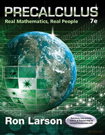Precalculus: Real Mathematics, Real People - Ron Larson [KSIĄŻKA]