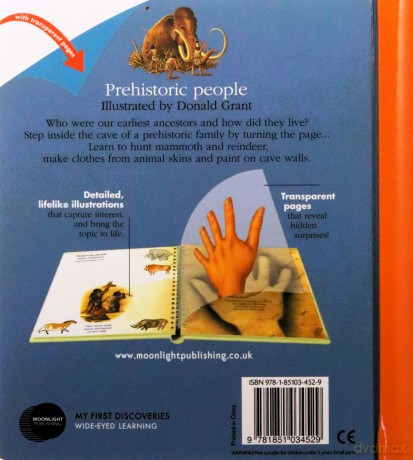 Prehistoric People (My First Discoveries) - Jean-Philippe Chabot [KSIĄŻKA]