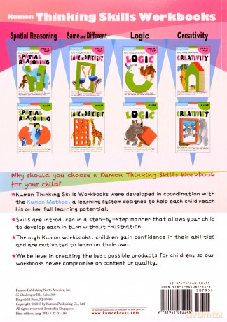 Pre-K Logic (Kumon Thinking Skills Workbooks) [KSIĄŻKA]