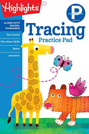 Preschool Tracing (Highlights Learn on the Go Practice Pads) (HL A Learn on the Go Practice Pad) - Highlights Press [KSIĄŻKA]