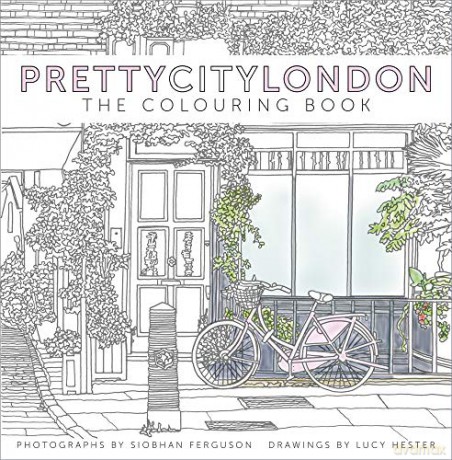 prettycitylondon: The Colouring Book: 1 (Pretty City Colouring, 1) - Siobhan Ferguson [KSIĄŻKA]
