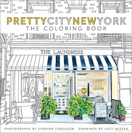 prettycitynewyork: The Coloring Book: 2 (Pretty City Colouring, 2) - Siobhan Ferguson [KSIĄŻKA]