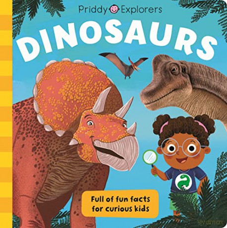 Priddy Explorers Dinosaurs (UK Edition) - Priddy Books [KSIĄŻKA]