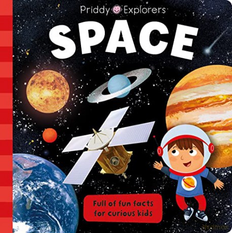 Priddy Explorers Space - Priddy Books [KSIĄŻKA]