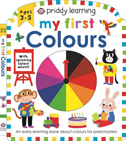 Priddy Learning: My First Colours (UK Edition) - Priddy Books [KSIĄŻKA]