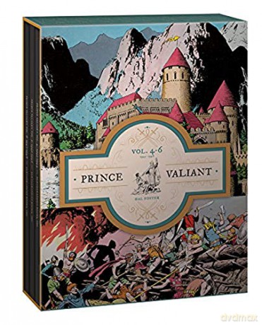 Prince Valiant Volumes 4-6 Gift Box Set: 0 - Hal Foster [KSIĄŻKA]